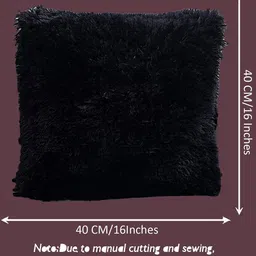 primaryhome Microfibre Solid Cushion Pack of 6 image 3
