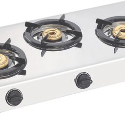 prestige Perfect SS | 3 Super Efficient Brass Burner | ISI Certified | Stainless Steel Manual Gas Stove-picture-49