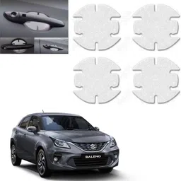 Car Door Scratch Protection sticker finger guard (PU) Transparent for Baleno Car Grab handle-image-7