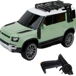Land Rover Defender Smoke Car Remote Control with LED Lights, Chargeable 4-image-2
