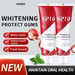 phizller SP10 Probiotic Toothpaste Sensitive Gum Cooling Formula Toothpaste image 4