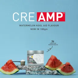 muscleblaze Micronised Creatine Monohydrate CreAMP Powder with Shaker, Trustified Certified Creatine image 2