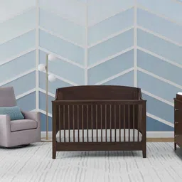 delta children Campbell 6-in-1 Convertible Crib, Greenguard Gold Certified image 5