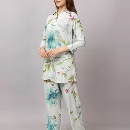 probasic Shirt Palazzos Co-ords Set image 4