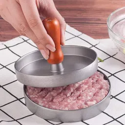 tanlesa Patty Maker with Handle Burger Press Manual Dough Press Kitchen Tool Set-picture-11