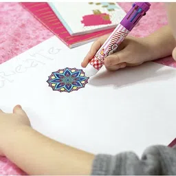 smartcrafting Different Color 10 in 1 Ball Pen| Use 10 Different color in One Pen Ball Pen image 4