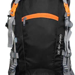 mount track Gear Up hiking and trekking backpack with rain cover and laptop compartment Rucksack- 50 L image 2