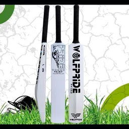 Retro C White/B tennis bat White plastic double blade cricket bat No8-WP54_PK235 PVC/Plastic Cricket Bat For 15+ Yrs-image-48