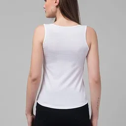 tanushk Women White Camisole image 2