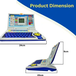 divyan mart English Learner Educational Laptop Toy with 20 Learning & Playing Activities image 5