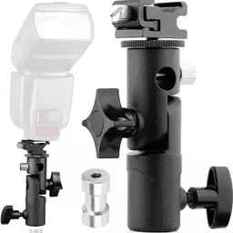 SUPERNIC E Type Camera Flash Speedlite Mount Swivel Light Stand Bracket with Umbrella Flash-picture-11