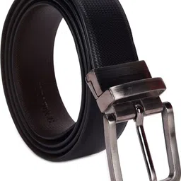 bullfinch Men Formal, Party Black, Brown Texas Leatherite Reversible Belt-picture-18