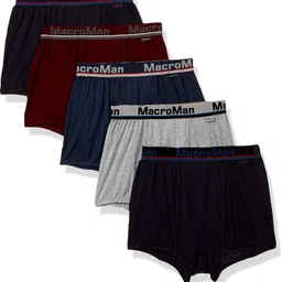 macroman Pack of 5 Solid Men Trunk-picture-28