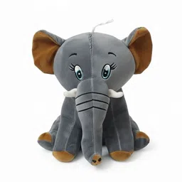 the thoughtful gifts Smiling Elephant Soft Plush Toy - 18 cm-picture-15