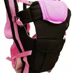 modone Adjustable Hands-Free 4-In-1 Baby Carrier Bag With Waist Belt (Pink) Baby Carrier image 2