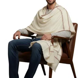 Vrinde Wool Solid Men Shawl-picture-37