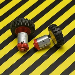 erhindia DC Toy Motor Kit with Wheel Experiment DIY Kit Science Project School Kids-picture-15