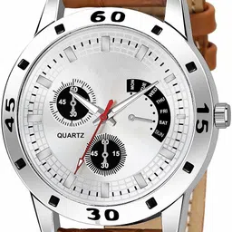Effortless Style: Everyday Men's Watch Analog Watch - For Men BL-208 Brown Modish-image-37