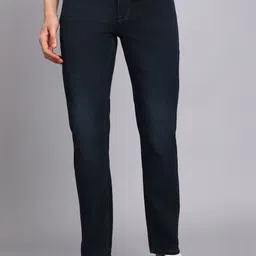 killer Men Slim Mid Rise Dark Blue Jeans-picture-10