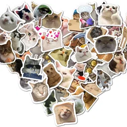 obita 7 cm ED_Cat Reusable Sticker image 3