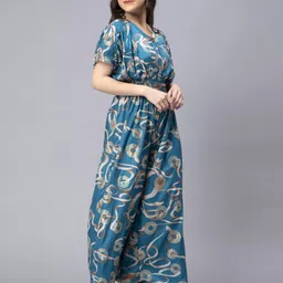 drape and dazzle Printed Women Jumpsuit image 5