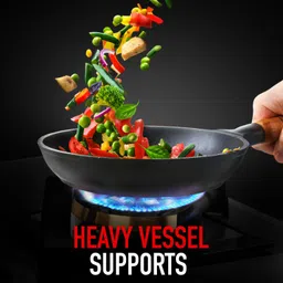 blowhot Prism 4 Burner, Battery Operated Built – In, Gas Hob Toughened Glass Top, Glass, Aluminium Automatic Hob image 3