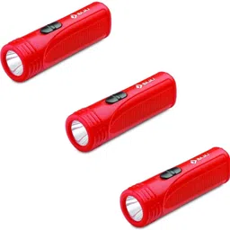 bajaj Raftaar Mini 1 Watts Led Red Rechargeable Torch-03 Torch-picture-11
