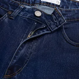 guti Women Flared High Rise Blue Jeans image 4