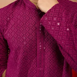 vastramay Men Printed Cotton Rayon Straight Kurta-picture-28