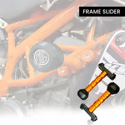 moto genius Frame Slider Crash Protection Guard for KTM Duke | Fits in Duke All Models Bike Crash Guard image 4