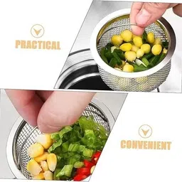 ardaki Kitchen Sink Stainless Steel Pop-Up Strainer image 5