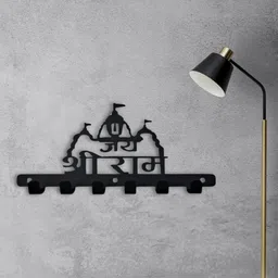 capio art Designer Metal Key Holder for Home | Welcome Home Decor Stylish Iron Key Holder image 2