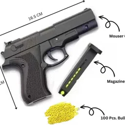 rza PUBG Gun P 621 for kids & Darts With 60 6 mm And 1 Gun key Chain Guns & Darts image 3