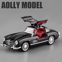 ignite 1:32 Scale Mercedes vintage Toy Car Die-cast Metal Cars with Light Music-picture-25