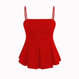ramayat designs Party Sleeveless Solid Women Red Top-picture-10