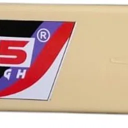 garg enterprises PK 15 NO. 8 CREAM COLOUR PVC/Plastic Cricket Bat For 15+ Yrs image 2