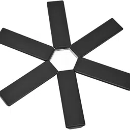 wishbone Heat Insulating ABS + PP Black Folding Pot Mat for Kitchen for Pot matte Trivet-picture-13