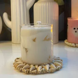 crown's queue Vanilla ice matcho latte candle set of 1, Gel wax fragrance home decoration Candle-picture-13