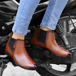 brandigo Versatile Style: Ideal for casual, formal, and party wear occasions. Boots For Men-picture-24