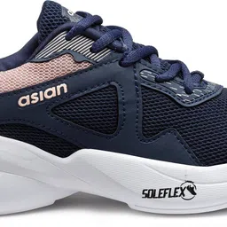 asian Firefly-03 Navy Pink Sports,Gym,Jogging,Walking,Training,Stylish Running Shoes For Women image 4