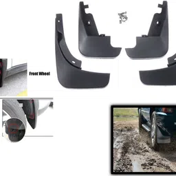 decor s m Mud Flap, Front Mud Guard, Rear Mud Guard For Hyundai Universal For Car NA image 2