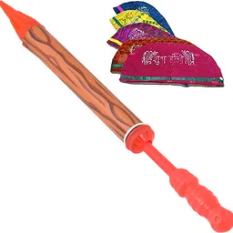 brown leaf (1 Pichkari + 10 Holi Cap)For Kids Holi Festival & Summer Pool Party Beach Fun Water Gun-picture-41