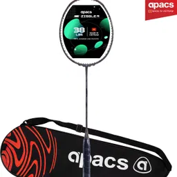 apacs Z-Ziggler Grey Unstrung Badminton Racquet image 2