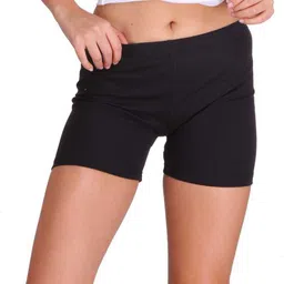 arsheen adore Solid Women Black Cycling Shorts image 3