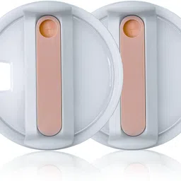 infixmart 40ozTumbler Replacement Lid With Leak Proof 2 PCS 3.54 inch Lid Set, Pack of 2-picture-34