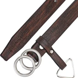 benzene Women Brown Artificial Leather Belt image 4