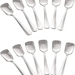 Classic Stainless Steel Ice-cream Spoon Set-image-0