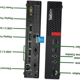 JAIPUR COMPUTER Intel Core i7-6700 Processor - ThinkCentre Tiny Desktop [PLI] Core™ i7 - 6700 [4 Cores, 8 Threads, 3.40 GHz] (32 GB RAM/Intel® Ultra HD 4K Graphics/1 TB SSD Capacity/Windows 11 Pro) Microtower with MS Office-picture-31
