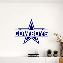 50 cm Cowboys Self Adhesive Sticker-image-2