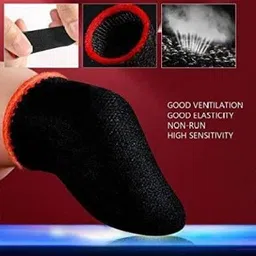 gamezone Tech Sleep-proof Screen Thumbs Finger Sleeve for PUBG Mobile Game Finger Sleeve image 3